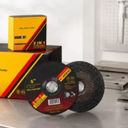 125mm double net grinding disc for burr removal, weld grinding and OEM supply
